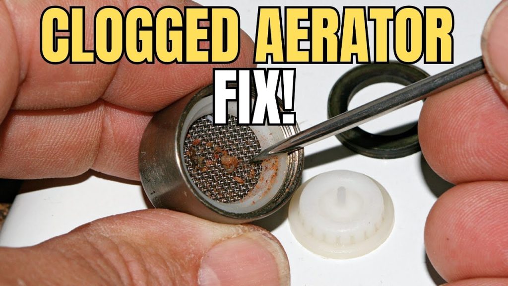 How to Clean Aerator Kitchen Faucet