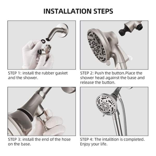 How to Install Shower Head in Wall