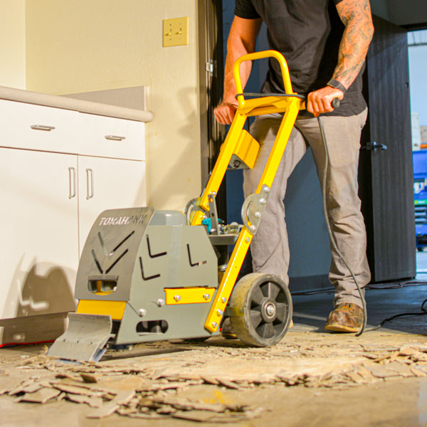 How to Remove Vinyl Flooring from Concrete Floor